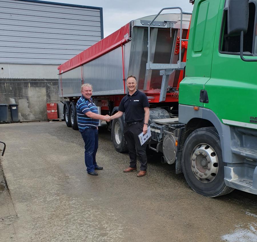 Another Trailer on the road for Kel-Berg Ireland